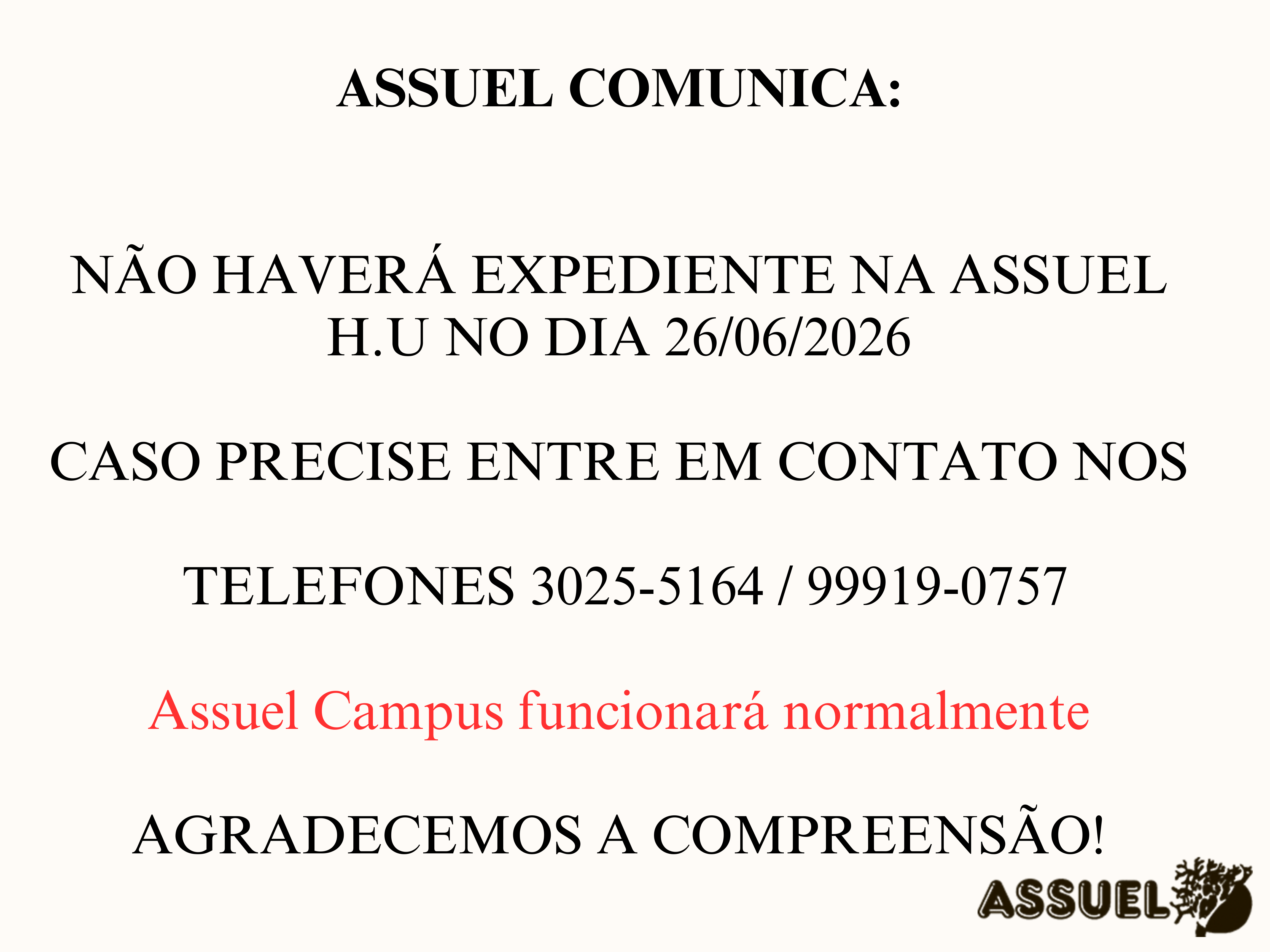 COMUNICADO